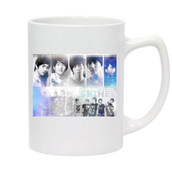 SHINee 14oz White Statesman Mug