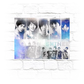 SHINee Metal Wall Art