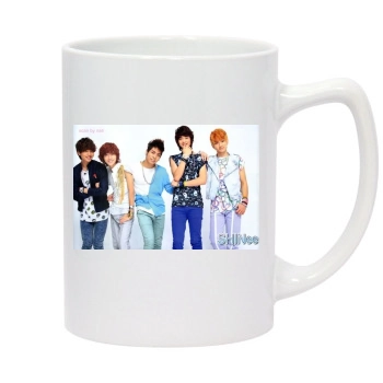 SHINee 14oz White Statesman Mug