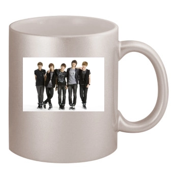 SHINee 11oz Metallic Silver Mug