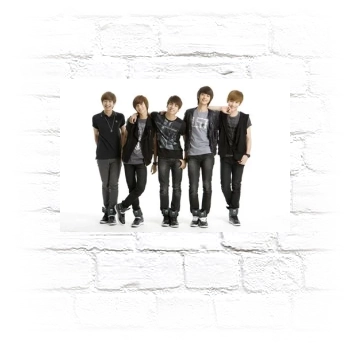 SHINee Metal Wall Art