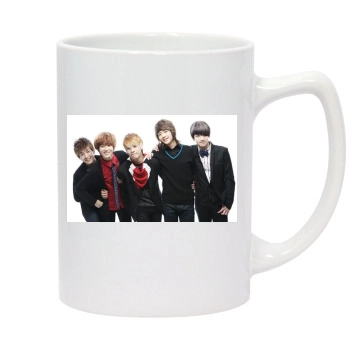 SHINee 14oz White Statesman Mug