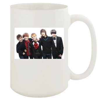 SHINee 15oz White Mug