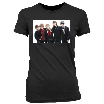 SHINee Women's Junior Cut Crewneck T-Shirt