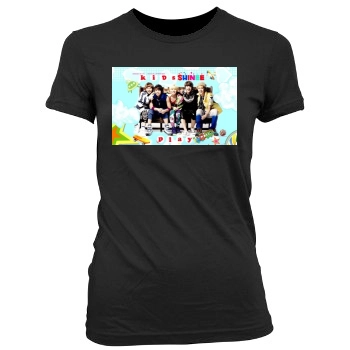 SHINee Women's Junior Cut Crewneck T-Shirt