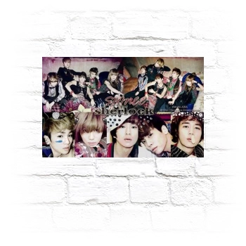 SHINee Metal Wall Art