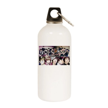 SHINee White Water Bottle With Carabiner