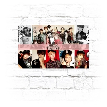 SHINee Metal Wall Art