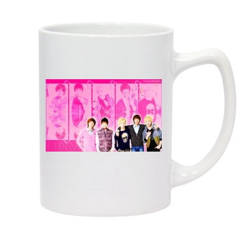 SHINee 14oz White Statesman Mug