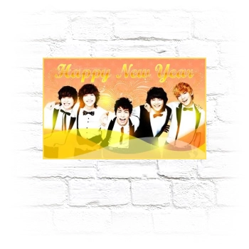 SHINee Metal Wall Art