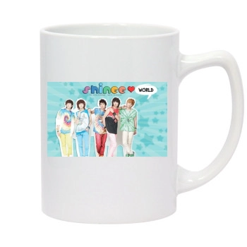 SHINee 14oz White Statesman Mug