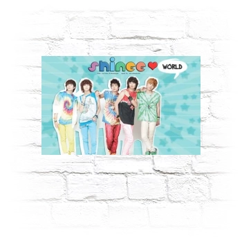 SHINee Metal Wall Art