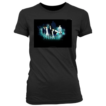 SHINee Women's Junior Cut Crewneck T-Shirt