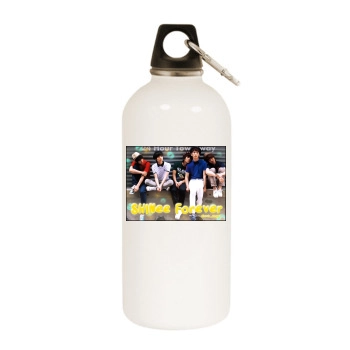 SHINee White Water Bottle With Carabiner