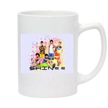 SHINee 14oz White Statesman Mug