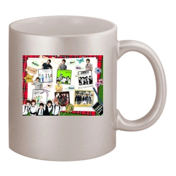 SHINee 11oz Metallic Silver Mug