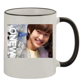 SHINee 11oz Colored Rim & Handle Mug