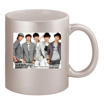 SHINee 11oz Metallic Silver Mug