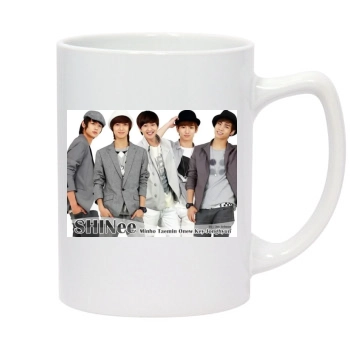 SHINee 14oz White Statesman Mug