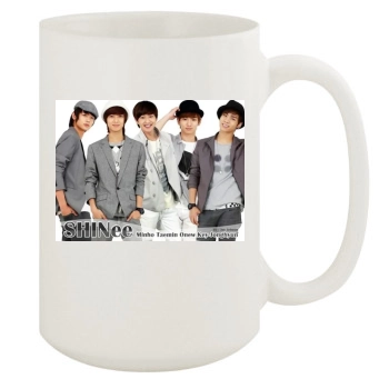 SHINee 15oz White Mug