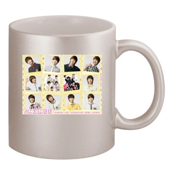 SHINee 11oz Metallic Silver Mug