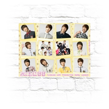 SHINee Metal Wall Art