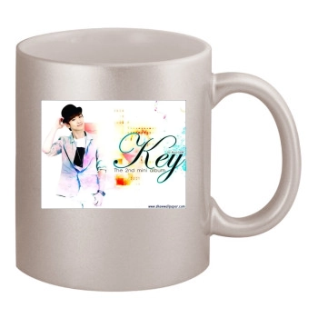 SHINee 11oz Metallic Silver Mug