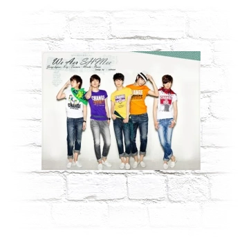 SHINee Metal Wall Art