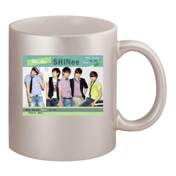 SHINee 11oz Metallic Silver Mug