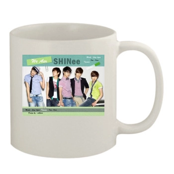 SHINee 11oz White Mug