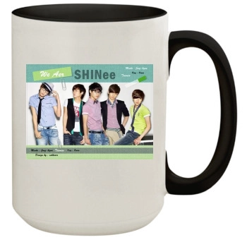 SHINee 15oz Colored Inner & Handle Mug