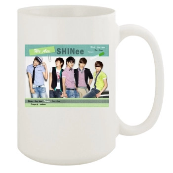 SHINee 15oz White Mug