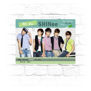 SHINee Metal Wall Art