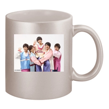 SHINee 11oz Metallic Silver Mug