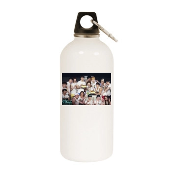 SHINee White Water Bottle With Carabiner