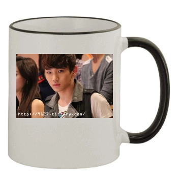 SHINee 11oz Colored Rim & Handle Mug