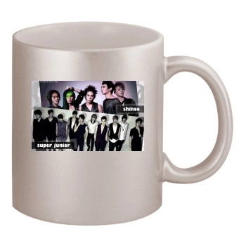 SHINee 11oz Metallic Silver Mug