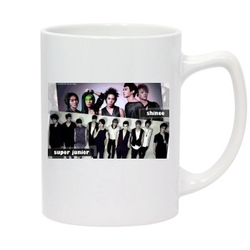 SHINee 14oz White Statesman Mug