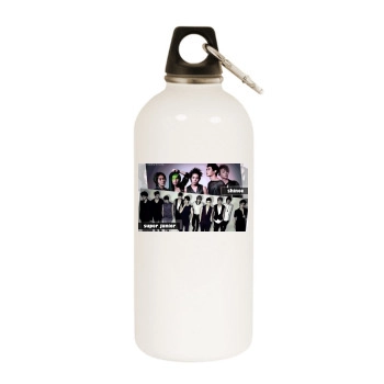 SHINee White Water Bottle With Carabiner