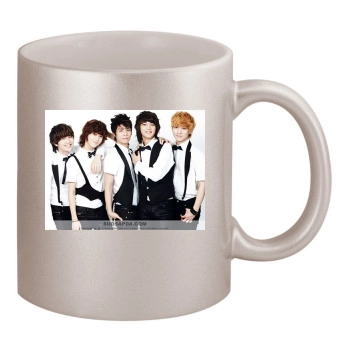 SHINee 11oz Metallic Silver Mug