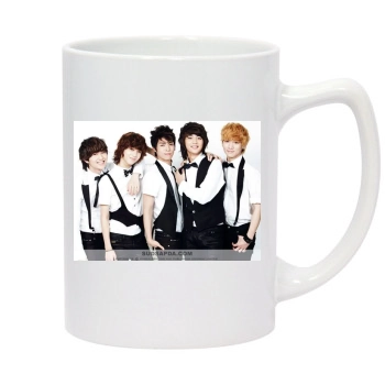 SHINee 14oz White Statesman Mug