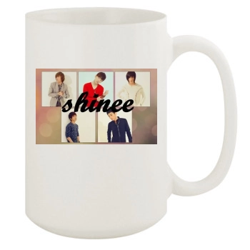 SHINee 15oz White Mug