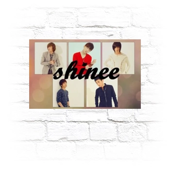 SHINee Metal Wall Art