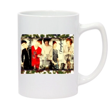 SHINee 14oz White Statesman Mug