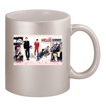 SHINee 11oz Metallic Silver Mug