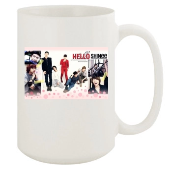 SHINee 15oz White Mug