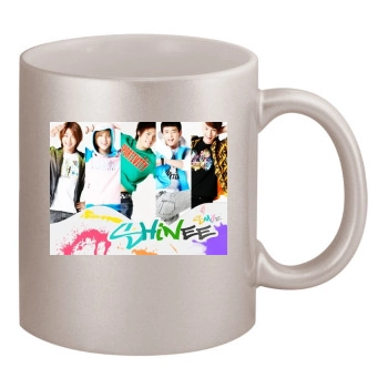 SHINee 11oz Metallic Silver Mug