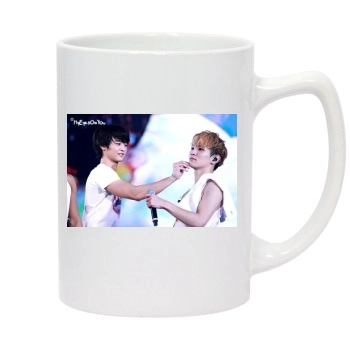 SHINee 14oz White Statesman Mug