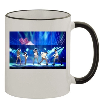 SHINee 11oz Colored Rim & Handle Mug