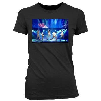 SHINee Women's Junior Cut Crewneck T-Shirt